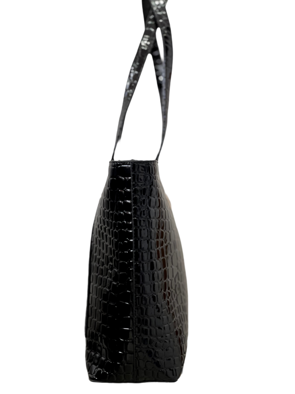 Crocodile Pattern Woman Shoulder Tote Bag - Image 4