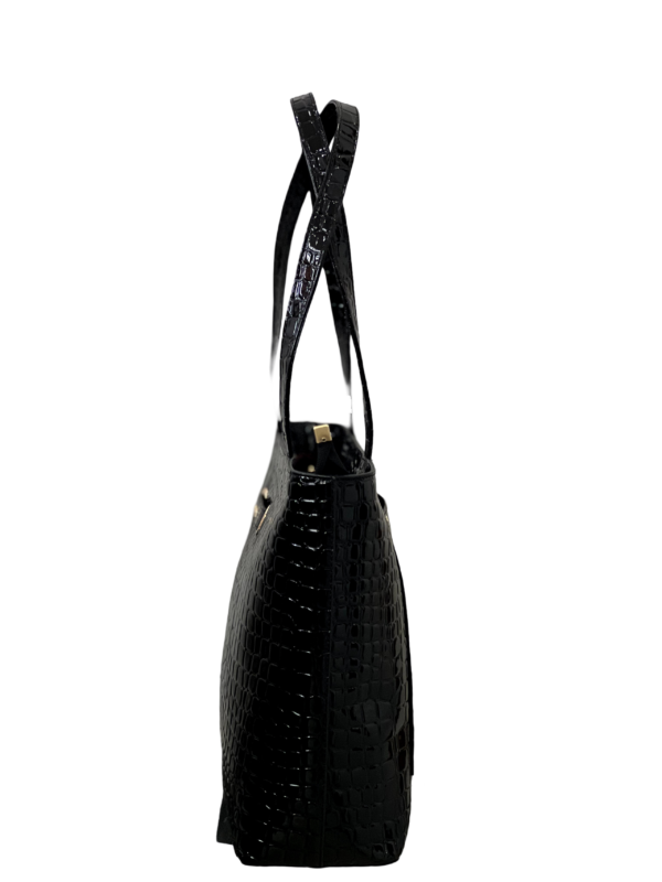 Crocodile Pattern Woman Shoulder Tote Bag - Image 5
