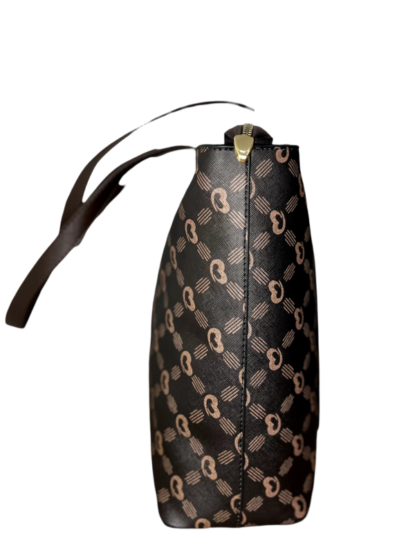 Geometric Pattern Woman Shoulder Tote Bag - Image 3