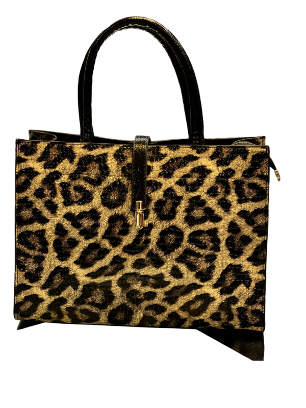 Leopard Print Woman Tote Bag - Image 5