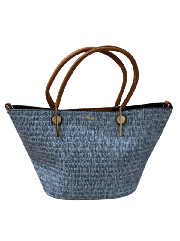 Straw pattern Woman Shoulder Tote Bag - Image 10