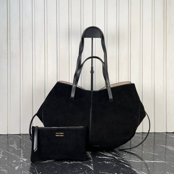 Wings suede Tote Bag+ suede purse set - Image 2