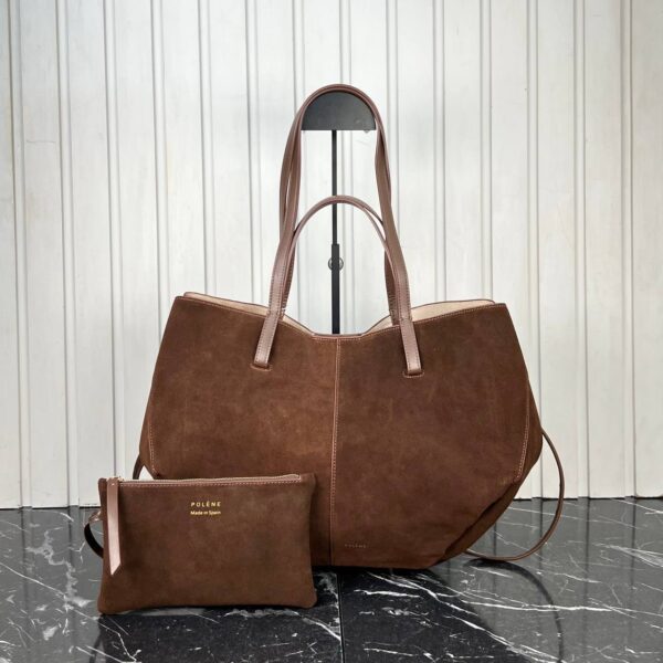Wings suede Tote Bag+ suede purse set - Image 3