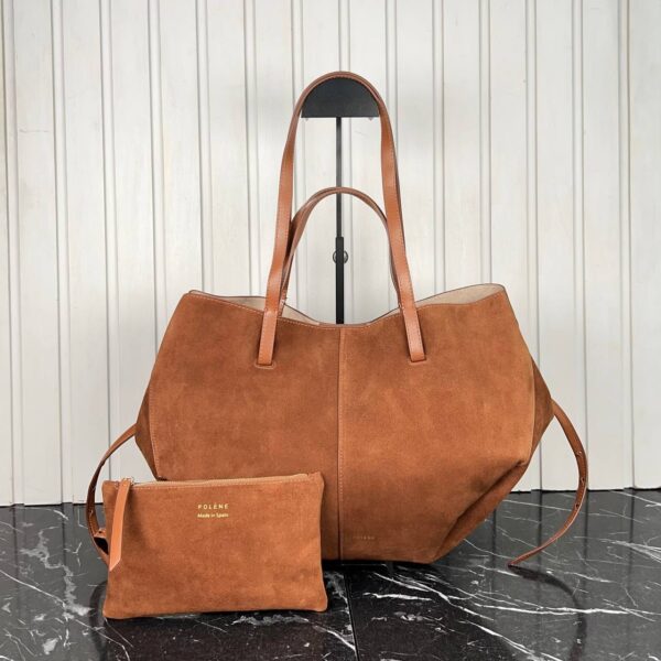 Wings suede Tote Bag+ suede purse set - Image 4