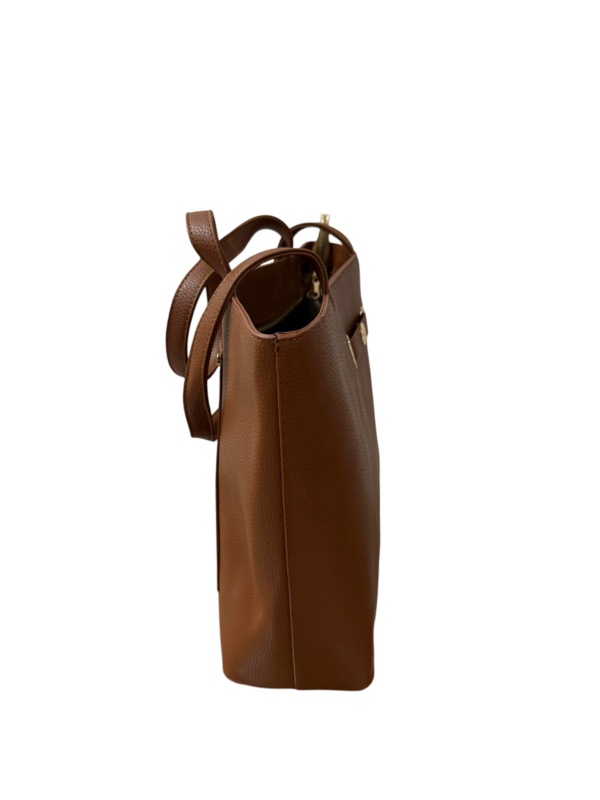 Zipper Bucket Woman Shoulder Tote Bag - Image 3