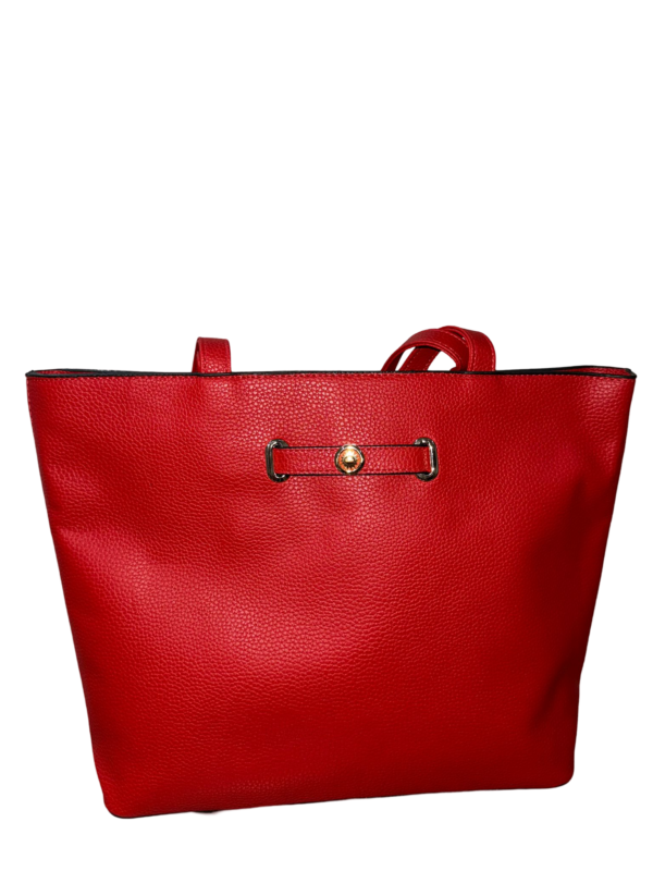 Zipper Bucket Woman Shoulder Tote Bag - Image 8