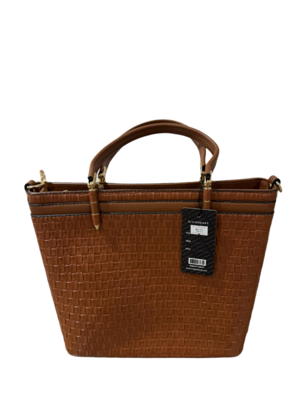 Zipper File Woman Shoulder Tote Bag - Image 5