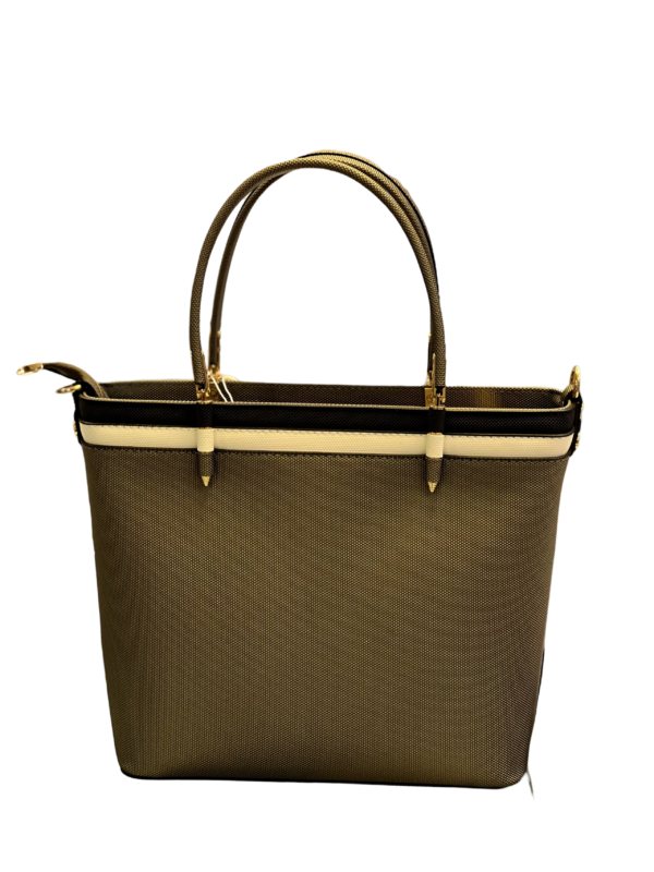 Zipper File Woman Shoulder Tote Bag - Image 2