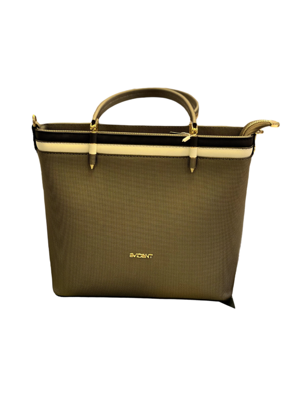 Zipper File Woman Shoulder Tote Bag