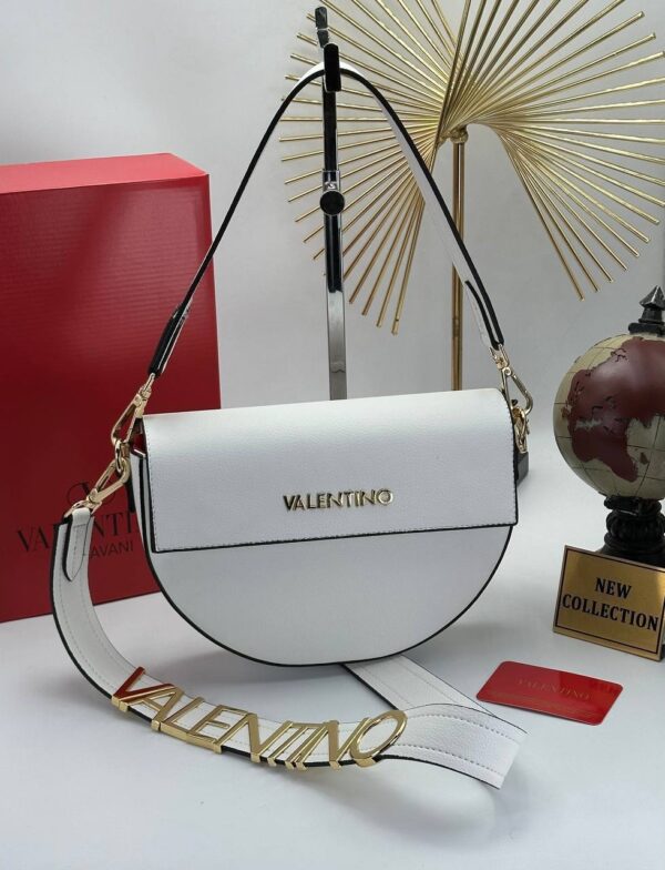 Rounded Crossbody bag – Chic Designer Bag with Elegant Curves - Image 3