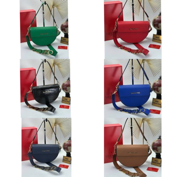 Rounded Crossbody bag – Chic Designer Bag with Elegant Curves - Image 12