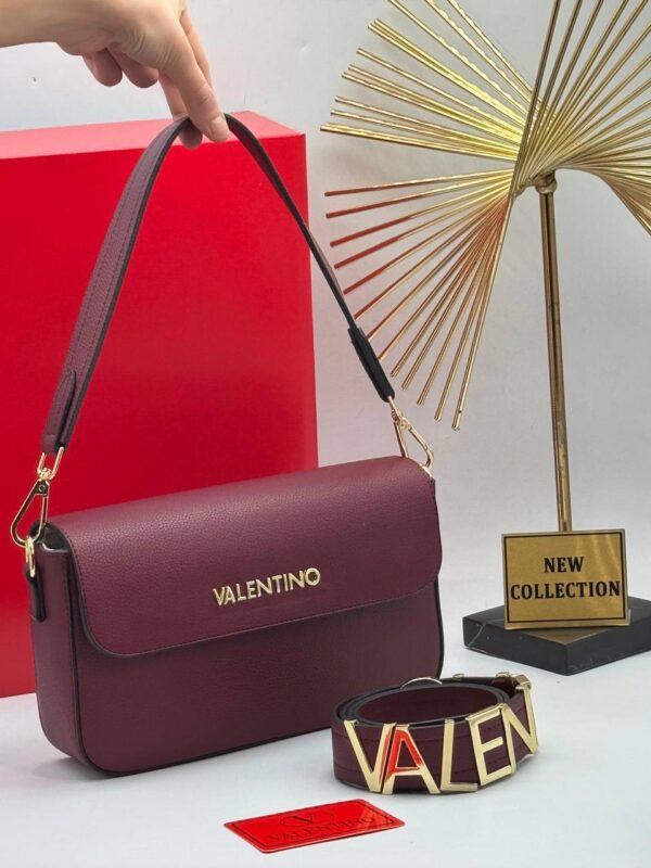 Elegant Designer Shoulder Handbag with belt for Everyday Glamour - Image 4