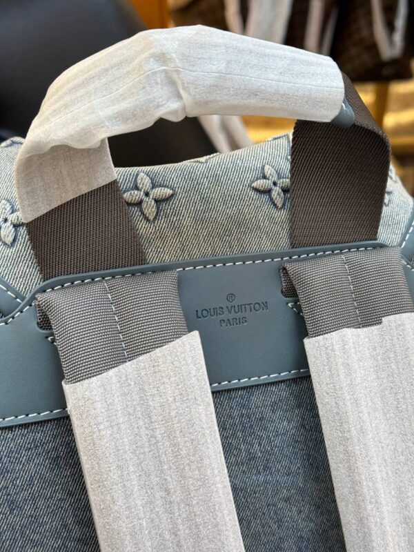 Chic Denim Fashion Backpack – Everyday Casual with Luxury Vibe - Image 6